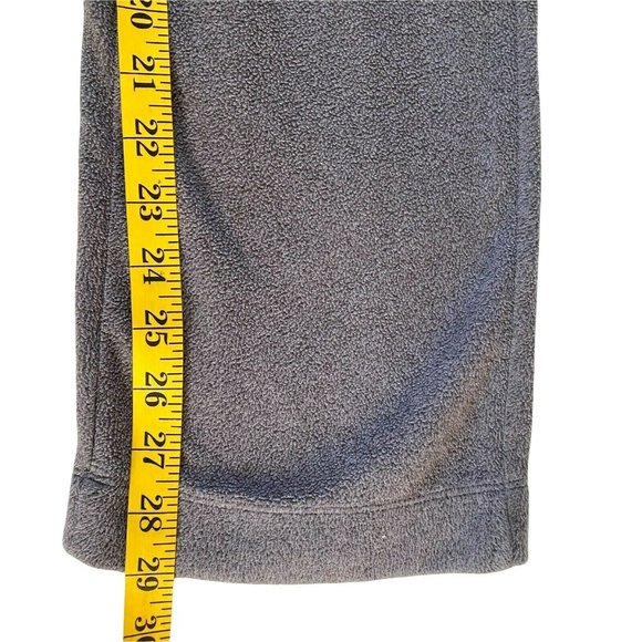 The North Face Fleece Sweat Pants Women's Size XS Gray Back Zip Straight Leg - Picture 4 of 10